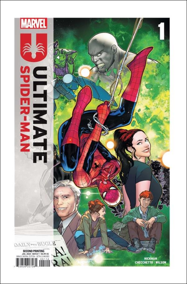 Ultimate Spider-Man (2024) issue 1-ZB R.B. Silva Cover (2nd Printing)