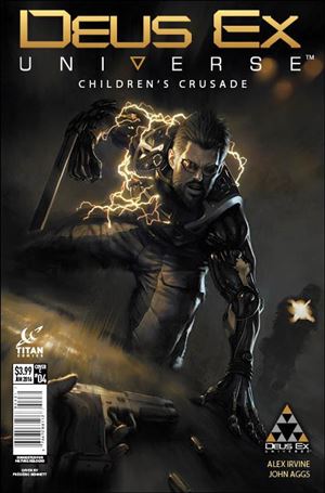Deus Ex: Children's Crusade issue 4-C Frederic Bennett Cover