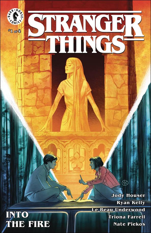 Stranger Things: Into the Fire issue 1 Viktor Kalvachev Cover