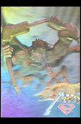 Superman Holo Series (Silver Hologram Base Set) card 14 Fired Up!