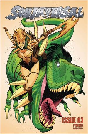 Sonjaversal issue 3-F Drew Moss Cover