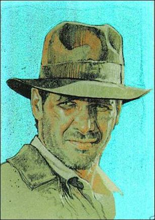Indiana Jones Masterpieces (Foil Subset) card 2-D Refractor Foil 1/1