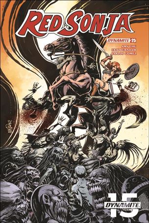 Red Sonja (2017) issue 25-C Tom Mandrake Cover