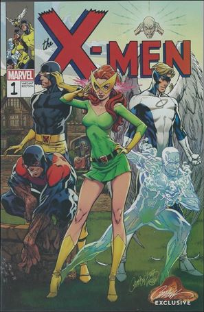 X-Men: Blue issue 1-J J. Scott Campbell Classic Costumes Cover 1/2640