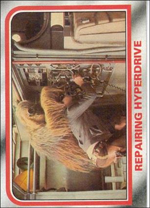 Star Wars: The Empire Strikes Back: Series 1 (Base Set) card 65 Repairing Hyperdrive