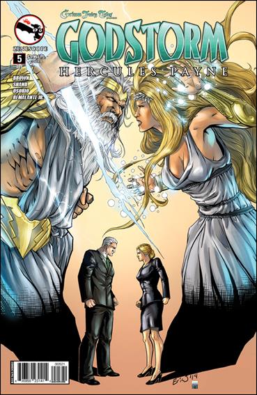 Grimm Fairy Tales Presents Godstorm: Hercules Payne issue 5-B Eric J Cover
