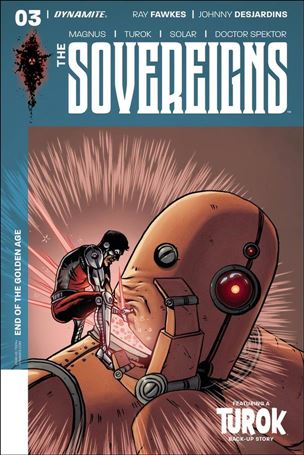Sovereigns issue 3-D Jeff McComsey Cover