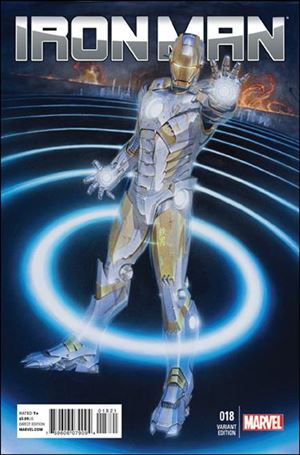 Iron Man (2013) issue 18-C Hajime Sorayama 1:50 Cover
