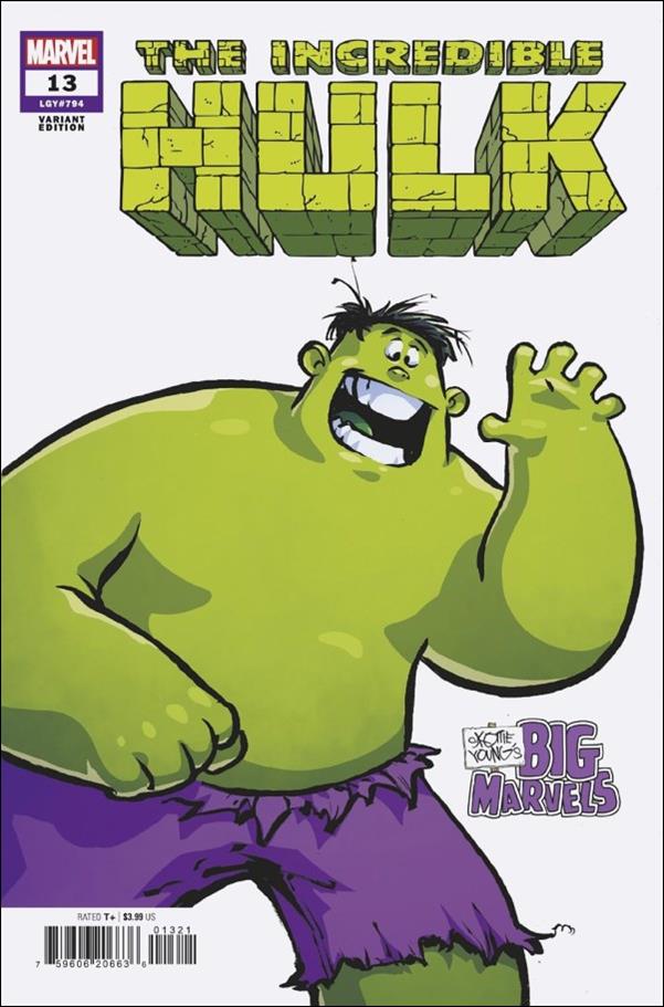Incredible Hulk (2023) issue 13-C Skottie Young "Big Marvels" Cover