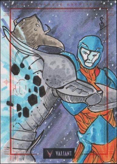 2013 Valiant Comics Preview Trading Card Set (Sketch Card Subset) card JSo-01