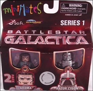 Battlestar Galactica Minimates (Toys R Us Series) Cover Image 1