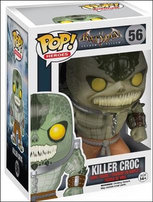 POP! Heroes figure 56 Killer Croc Arkham Asylum