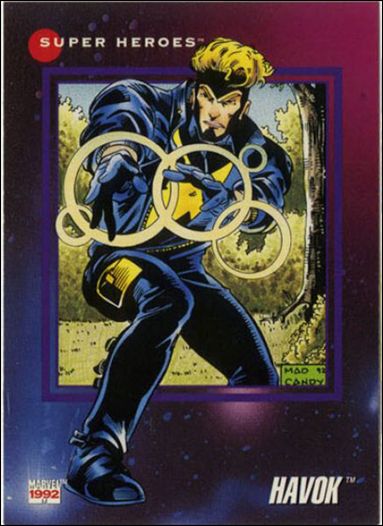 Marvel Universe: Series 3 (Base Set) card 70 Havok