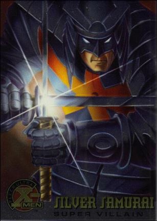 1996 Fleer Ultra X-Men All Chromium (Base Set) card 76 Silver Samurai