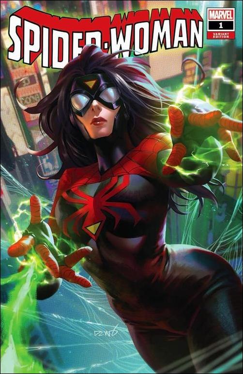 Spider-Woman (2020) issue 1-SE Derrick Chew Comic Mint Cover