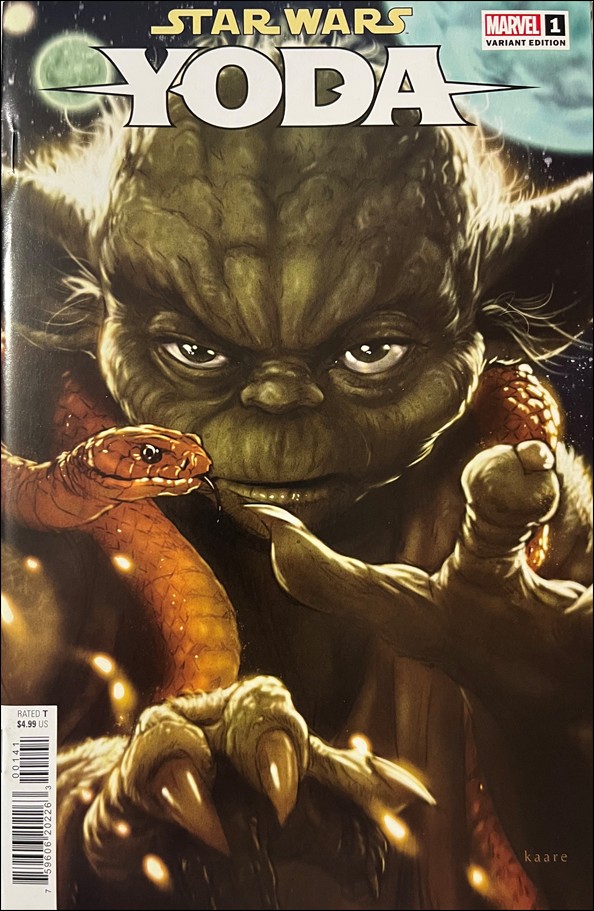 Star Wars: Yoda issue 1-D Kaare Andrews 1:25 Cover