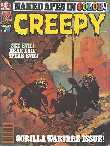 Creepy issue 95 Don Maitz Cover