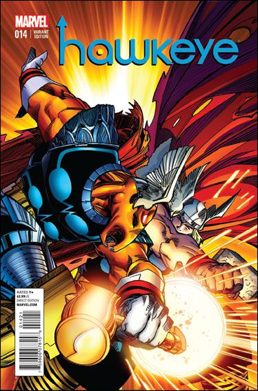 Hawkeye (2012) issue 14-B Walter Simonson 1:20 "Thor Battle" Cover
