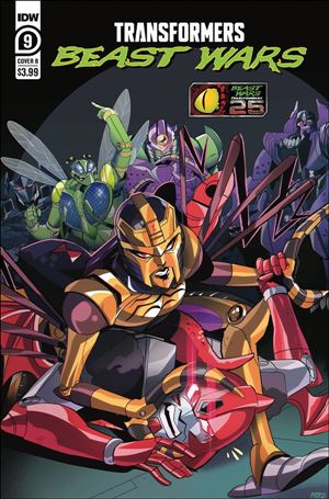 Transformers: Beast Wars issue 9-B Priscilla Tramontaro Cover