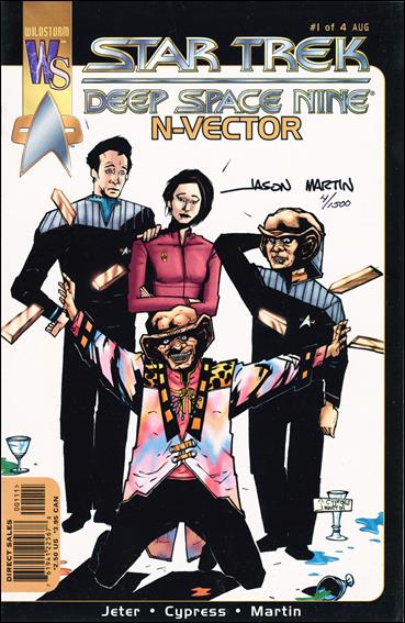 Star Trek: Deep Space Nine - N-Vector issue 1-B Dynamic Forces (Signed by Jason Martin) 1/1500