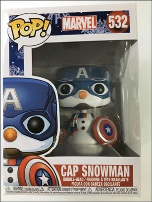 POP! Marvel figure 532 Cap Snowman