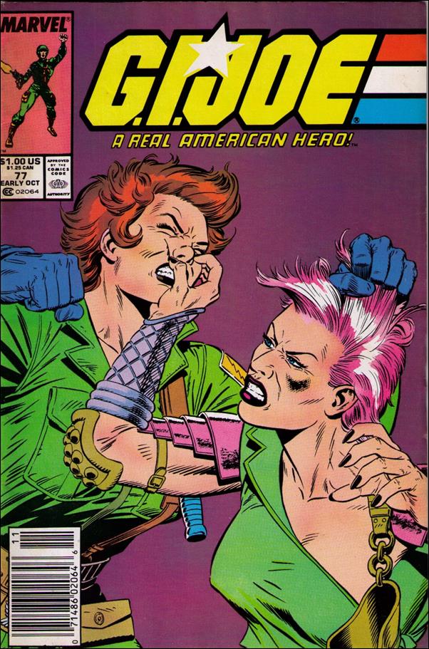 G.I. Joe: A Real American Hero issue 77-B Newsstand Cover