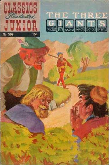 Classics Illustrated Junior issue 569 Contains Coming Next Ad