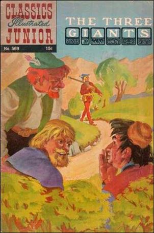 Classics Illustrated Junior issue 569 Contains Coming Next Ad