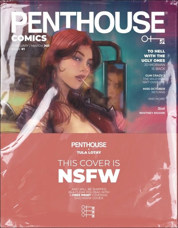 Penthouse Comics (2025) issue 1-H Tula Lotay 1:10 Polybagged Cover