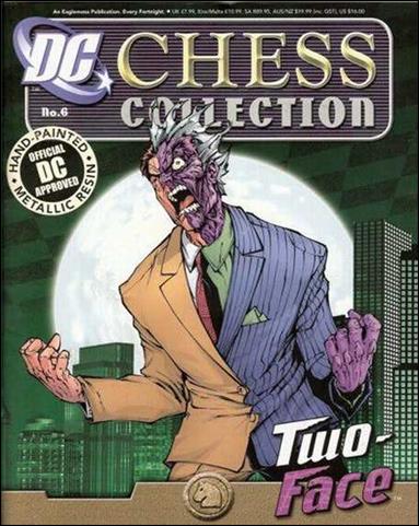 DC Chess Collection (UK) issue 6 Two-Face (Black Knight)