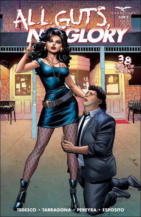 All Guts, No Glory issue 3-B Anthony Spay Cover