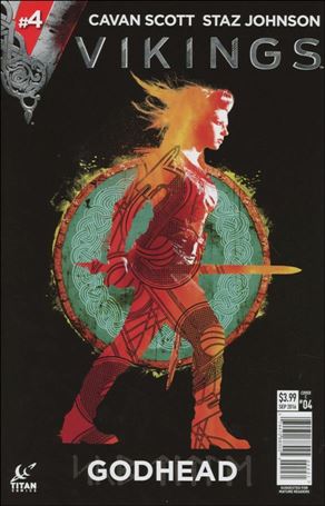 Vikings: Godhead issue 4-C War Shield Cover