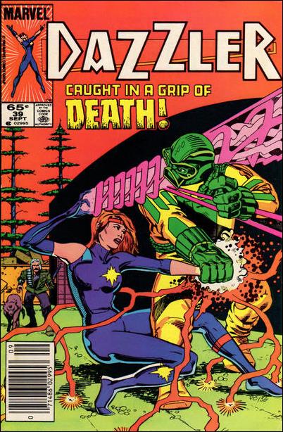 Dazzler (1981) issue 39-B Newsstand Cover