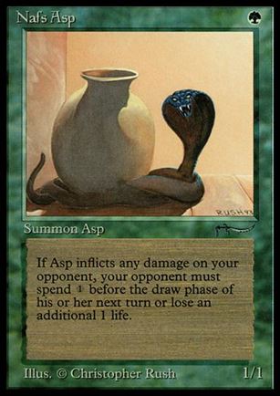Magic the Gathering: Arabian Nights (Base Set) card 52 Nafs Asp