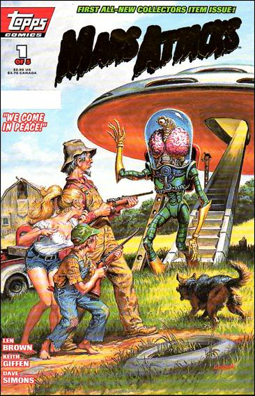 Mars Attacks (1994) issue 1-B Foil Cover