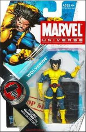 Marvel Universe (Series 2) figure 002 Wolverine (Jim Lee Costume)