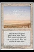 Magic the Gathering: 4th Edition (Base Set) card 57 White Ward