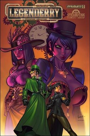 Legenderry: A Steampunk Adventure issue 1-R Ale Garza Steampunk Comic Shop Cover 1/500