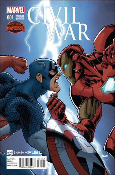 Civil War (2015) issue 1-J Todd Nauck Geek Fuel Cover