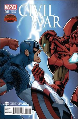 Civil War (2015) issue 1-J Todd Nauck Geek Fuel Cover