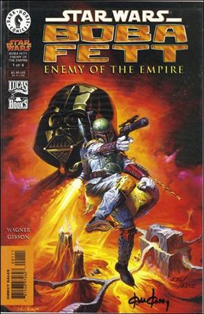 Star Wars: Boba Fett - Enemy of the Empire issue 1-B DF (Signed by Ken Kelley) 1/8500