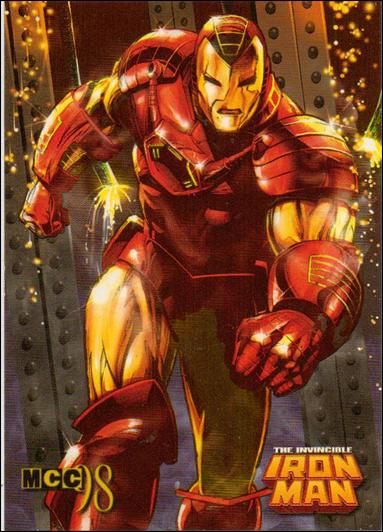 Marvel Creators Collection '98 (Base Set) card 70 Invincible Iron Man: Iron Man
