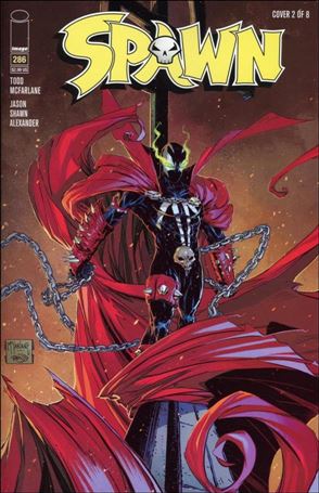Spawn issue 286-B Todd McFarlane and  Moreno DiNisio Cover