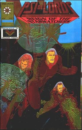 Psi-Lords (1994) issue 1-B Gold Wraparound Chromium Cover 1/5000
