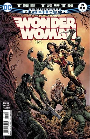 Wonder Woman (2016)  issue 19 Liam Sharp Cover