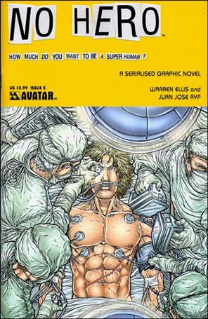 No Hero issue 3 Standard Cover