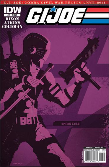 G.I. Joe (2008) issue 27-B Tom Whalen 1:10 Cover