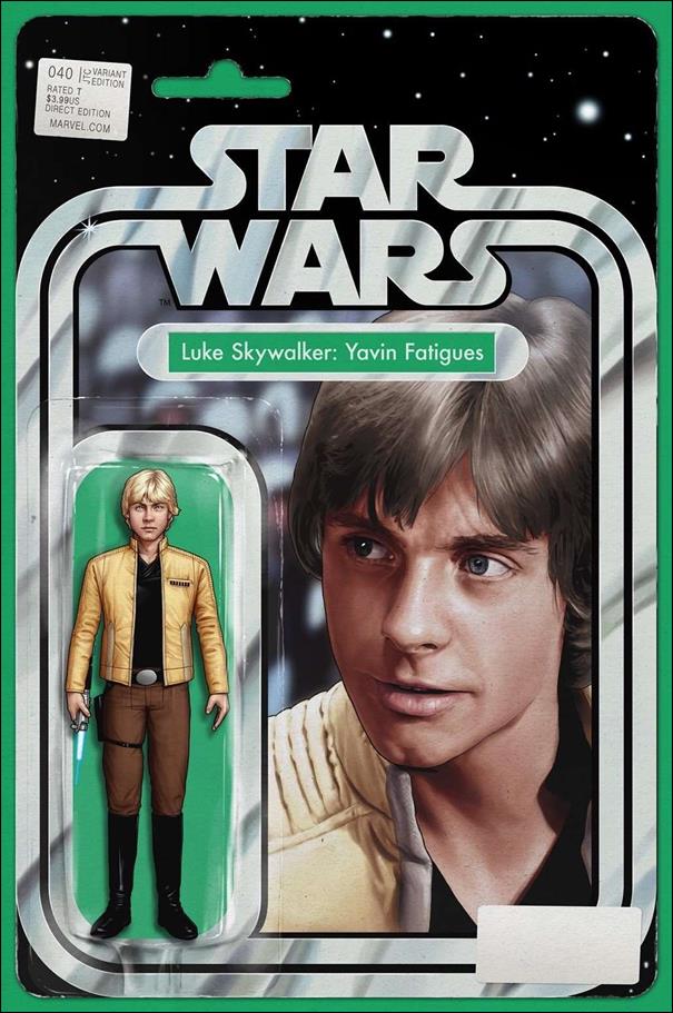 Star Wars (2015) issue 40-E John Tyler Christopher Action Figure Cover