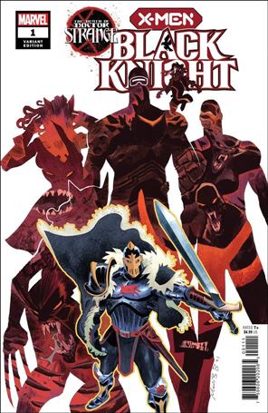 Death of Doctor Strange: X-Men/Black Knight issue 1-B Matias Bergara Cover