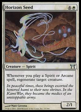 Magic the Gathering: Champions of Kamigawa (Base Set) card 15 Horizon Seed